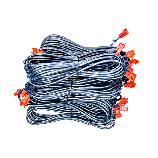 Topargee sender extension lead bulk coils with orange connectors for RV and caravan water tank gauge