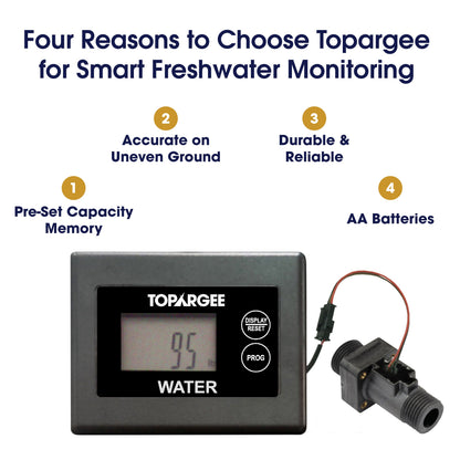 Four reasons to choose Topargee Surface Mount Water Tank Gauge for smart freshwater monitoring